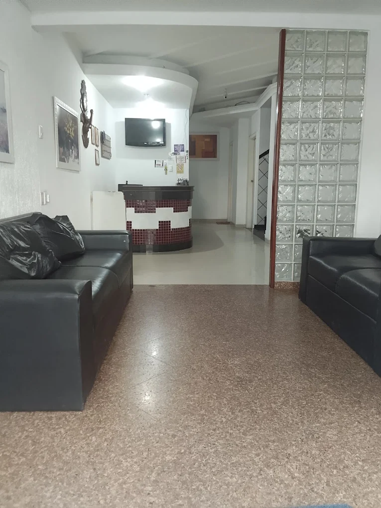 Recepção do Hotel Diamantinas em Serrinha